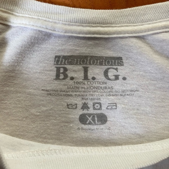 Vintage The Notorious B.I.G. Biggy Rap T-Shirt Short Sleeve in Size XL - Picture 3 of 4